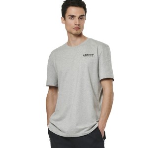 Body Action Creative T-shirt Ανοιχτό Γκρι