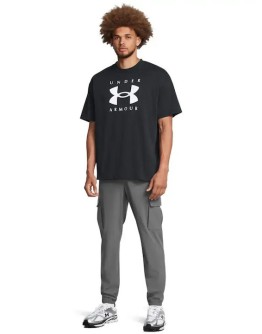 Under Armour Vibe Woven Cargo Παντελόνι Φόρμας Γκρι