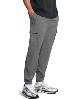 Under Armour Vibe Woven Cargo Παντελόνι Φόρμας Γκρι