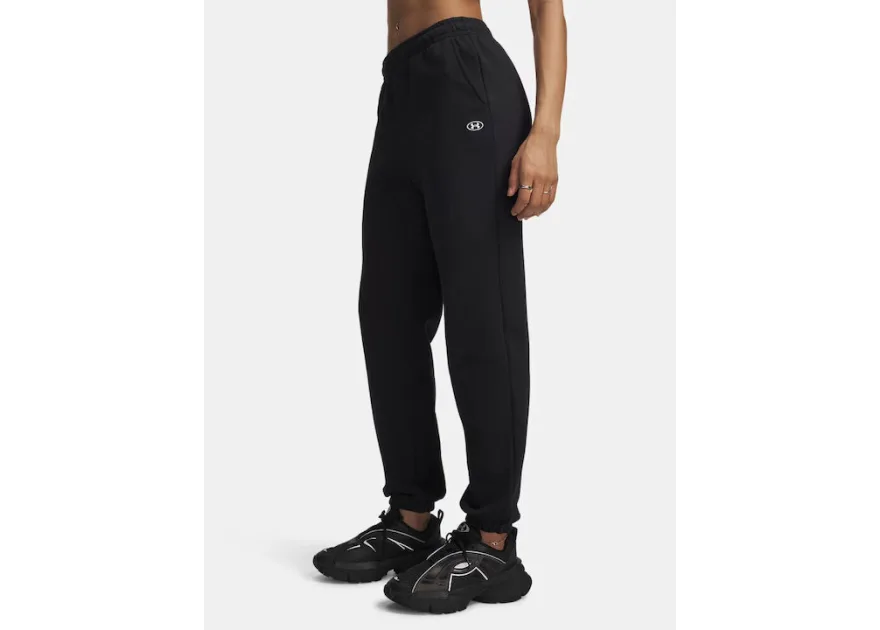 Under Armour Παντελόνι Φόρμας Fleece Μαύρο