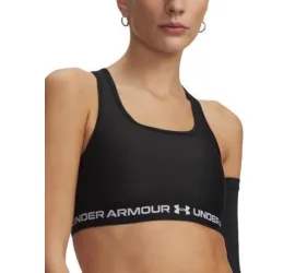 Under Armour Γυναικείο Αθλητικό Μπουστάκι Black/white με Ελαφριά Ενίσχυση