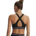 Under Armour Γυναικείο Αθλητικό Μπουστάκι Black/white με Ελαφριά Ενίσχυση