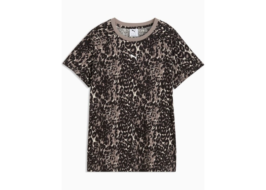 PUMA Women Γυναικείο T-shirt Πολύχρωμο
