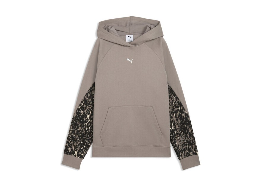 PUMA Γυναικείο Φούτερ με Κουκούλα Φουτερ