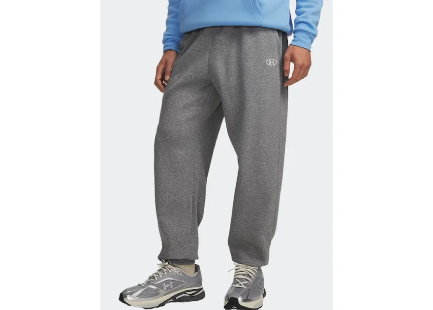 Under Armour Ua Rival Παντελόνι Φόρμας με Λάστιχο Γκρι