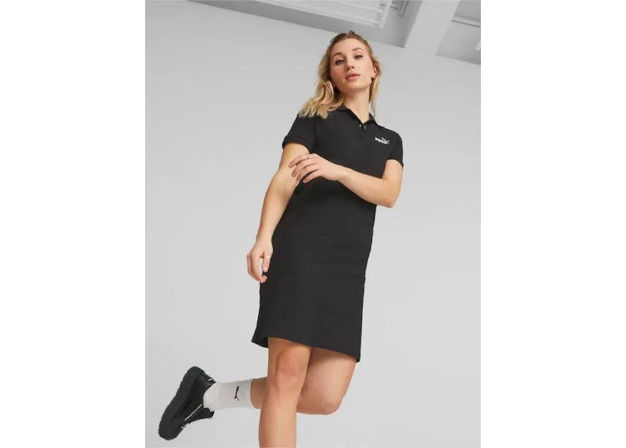 Puma Καλοκαιρινό Mini Φόρεμα Μαύρο