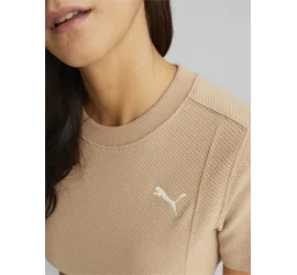 Puma Γυναικείο T-shirt Μπεζ
