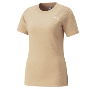 Puma Γυναικείο T-shirt Μπεζ