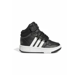 Adidas Αθλητικά Παιδικά Παπούτσια Μπάσκετ Hoops Mid 3 Core Black / Cloud White / Grey Six
