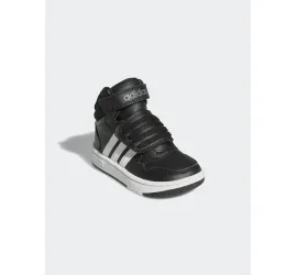 Adidas Αθλητικά Παιδικά Παπούτσια Μπάσκετ Hoops Mid 3 Core Black / Cloud White / Grey Six