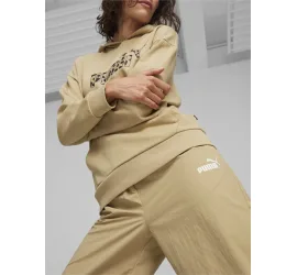 Puma Παντελόνι Γυναικείας Φόρμας Μπεζ