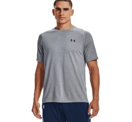 Under Armour Tech 2.0 Αθλητικό T-shirt Γκρι