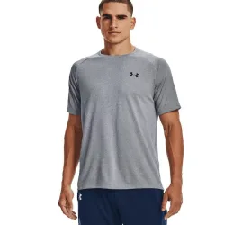 Under Armour Tech 2.0 Αθλητικό T-shirt Γκρι