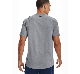 Under Armour Tech 2.0 Αθλητικό T-shirt Γκρι