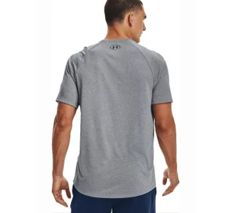 Under Armour Tech 2.0 Αθλητικό T-shirt Γκρι