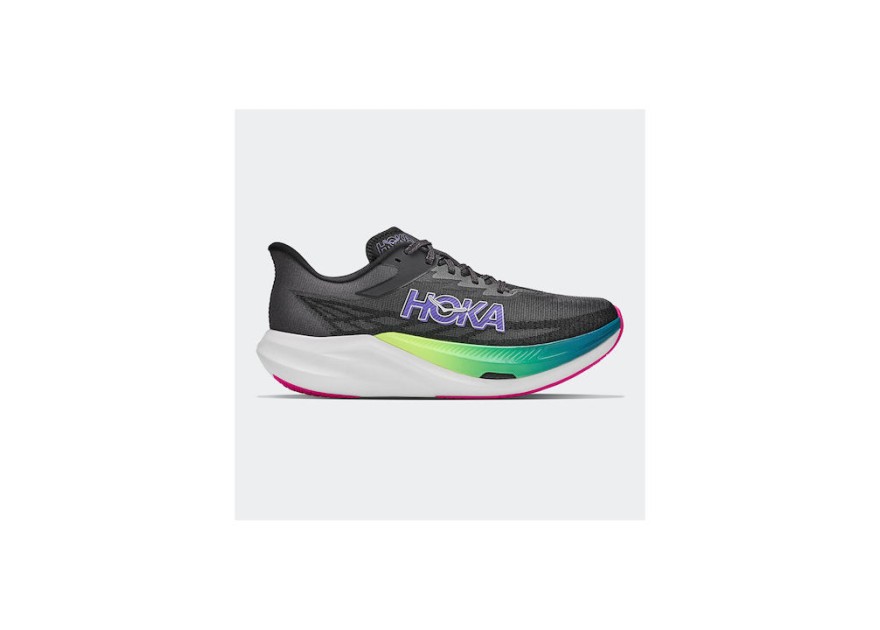 HOKA Rocket X 3 Ανδρικά Αθλητικά Παπούτσια Running Μαύρο