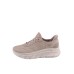 Skechers Bobs B Flex Γυναικεία Μποτάκια Μπεζ