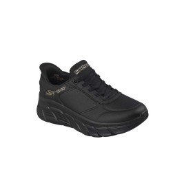 Skechers Bobs B Flex Γυναικεία Μποτάκια Μαυρο