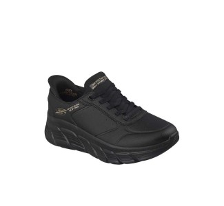 Skechers Bobs B Flex Γυναικεία Μποτάκια Μαυρο
