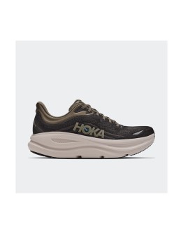 HOKA Bondi 9 Ανδρικά Αθλητικά Παπούτσια Running Black - River Rock Grey