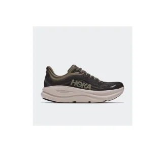 HOKA Bondi 9 Ανδρικά Αθλητικά Παπούτσια Running Black - River Rock Grey