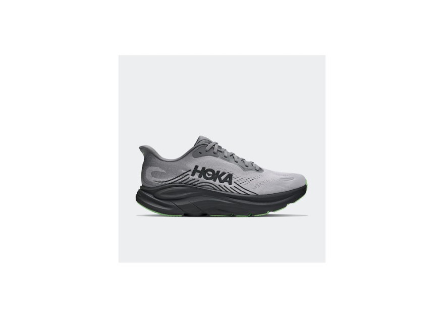 HOKA Clifton 11 Ανδρικά Αθλητικά Παπούτσια Running Galactic Grey - Stardust