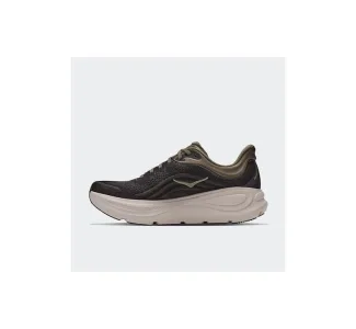 HOKA Bondi 9 Ανδρικά Αθλητικά Παπούτσια Running Black - River Rock Grey
