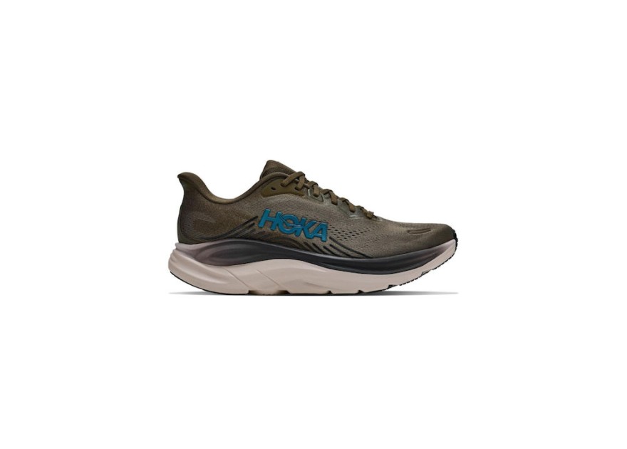 HOKA Clifton 11 Ανδρικά Αθλητικά Παπούτσια Running Antique Olive / River Rock Grey