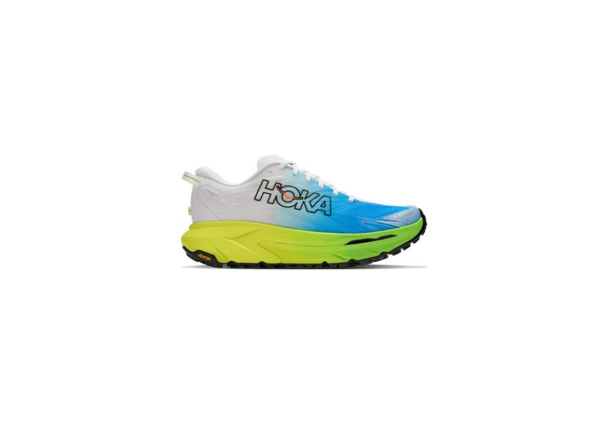 HOKA Mafate 5 Ανδρικά Αθλητικά Παπούτσια Trail Running Λευκά