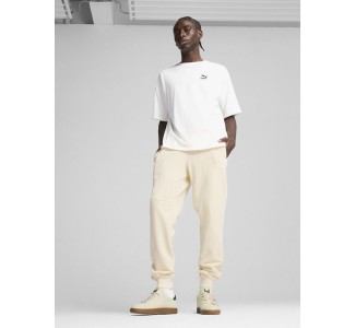Puma Essentials Ανδρικό Παντελόνι Φόρμας με Λάστιχο Μπεζ