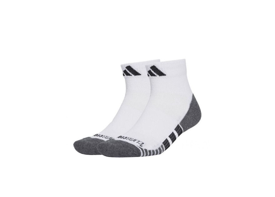 Adidas Cushioned Κάλτσες για Τέννις Λευκές 3 Ζεύγη