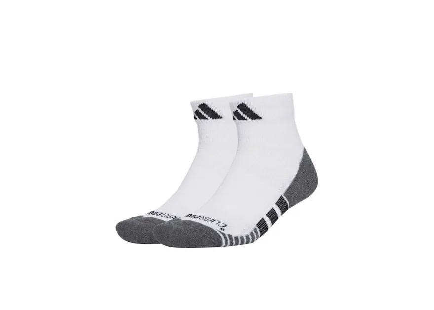 Adidas Cushioned Κάλτσες για Τέννις Λευκές 3 Ζεύγη