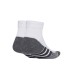 Adidas Cushioned Κάλτσες για Τέννις Λευκές 3 Ζεύγη