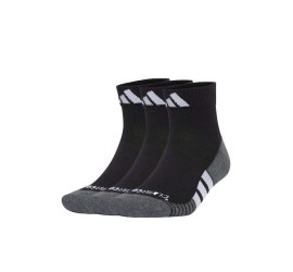 Adidas Cushioned Running Κάλτσες Μαύρες 3 Ζεύγη