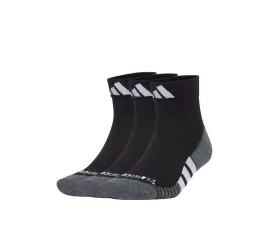 Adidas Cushioned Running Κάλτσες Μαύρες 3 Ζεύγη
