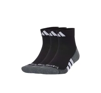 Adidas Cushioned Running Κάλτσες Μαύρες 3 Ζεύγη