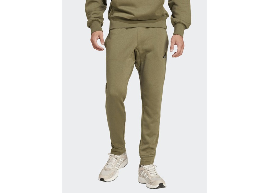 Adidas Feelcozy Παντελόνι Φόρμας Olive, Black