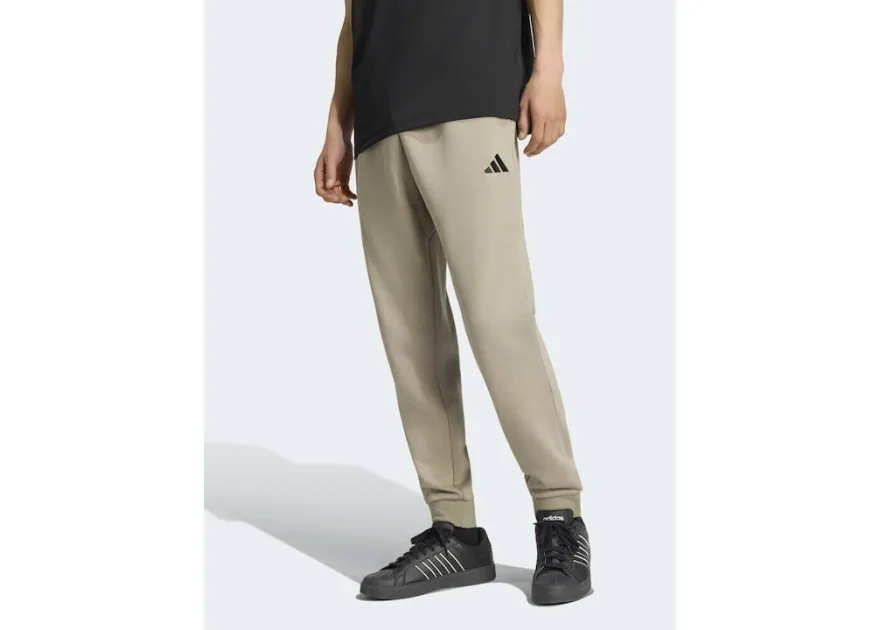 Adidas Feelcozy Παντελόνι Φόρμας με Λάστιχο Μπεζ