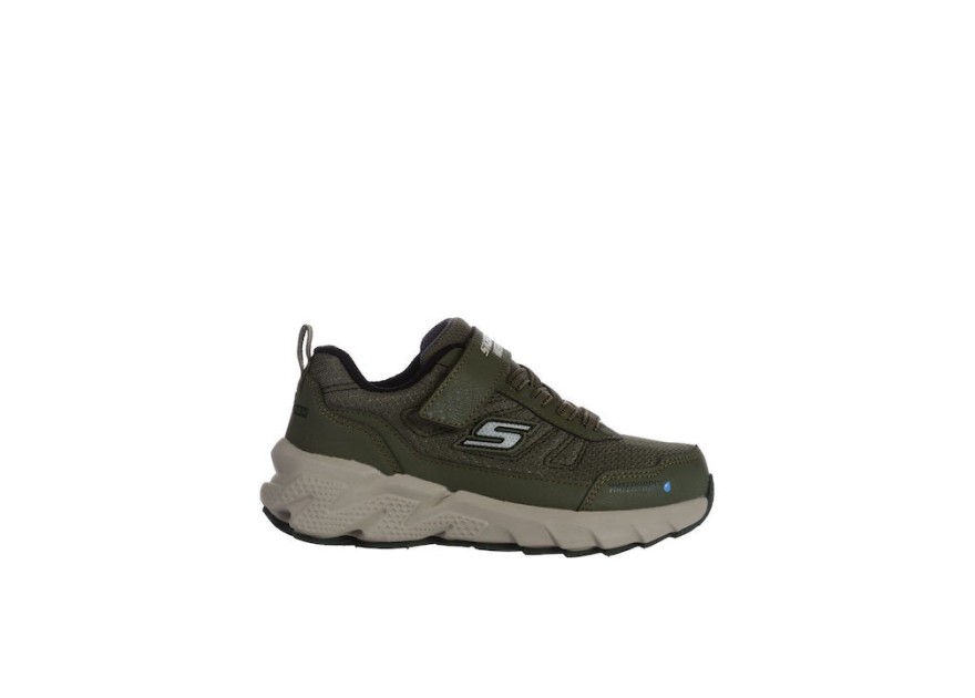 Skechers Elite Sport Παιδικά Sneakers Χακί