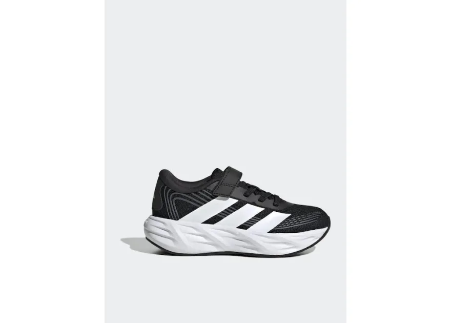 Adidas Galaxy 8 Αθλητικά Παιδικά Παπούτσια Running με Κορδόνια Μαύρα