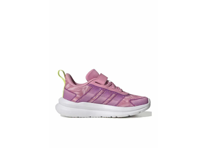 Adidas Tensaur Run Αθλητικά Παιδικά Παπούτσια Running με Κορδόνια Ροζ