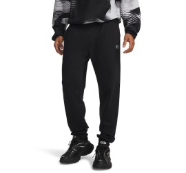 Under Armour Ua Rival Παντελόνι Φόρμας με Λάστιχο Μαύρο
