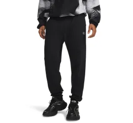 Under Armour Ua Rival Παντελόνι Φόρμας με Λάστιχο Μαύρο