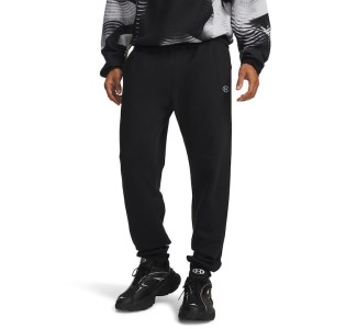 Under Armour Ua Rival Παντελόνι Φόρμας με Λάστιχο Μαύρο