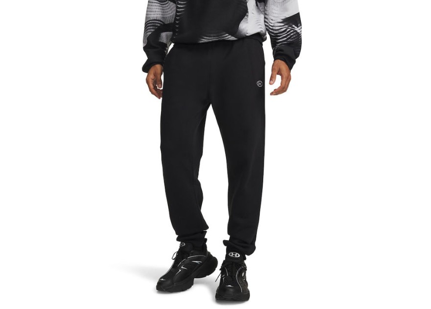 Under Armour Ua Rival Παντελόνι Φόρμας με Λάστιχο Μαύρο