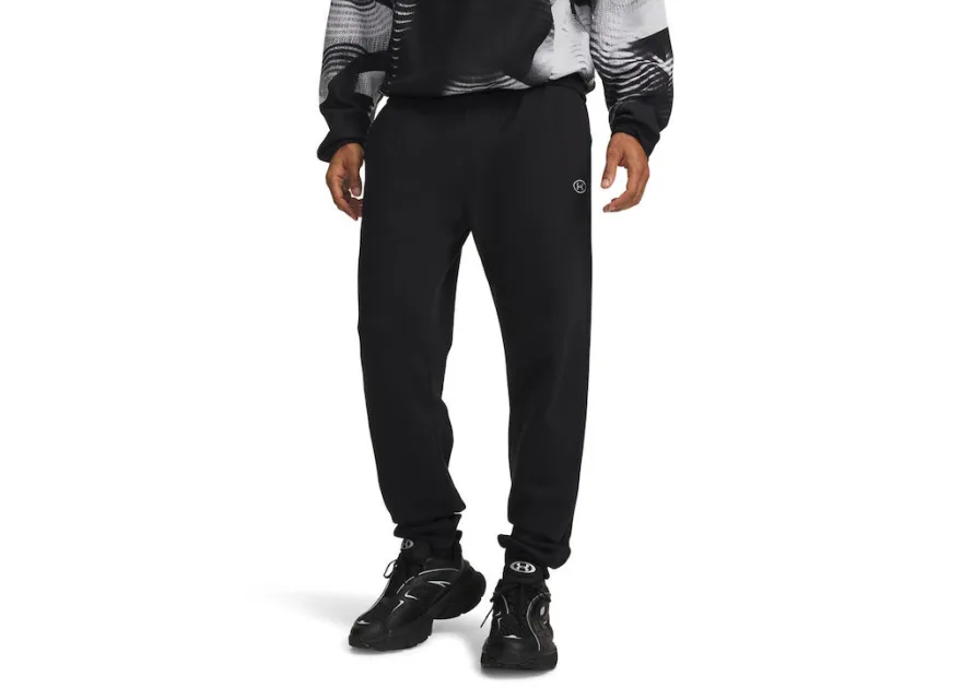 Under Armour Ua Rival Παντελόνι Φόρμας με Λάστιχο Μαύρο
