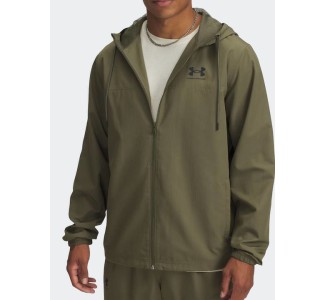 Under Armour Μπουφάν Αντιανεμικό Green