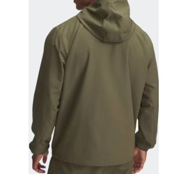 Under Armour Μπουφάν Αντιανεμικό Green