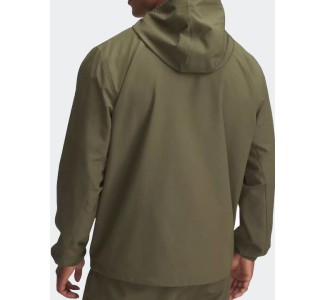 Under Armour Μπουφάν Αντιανεμικό Green