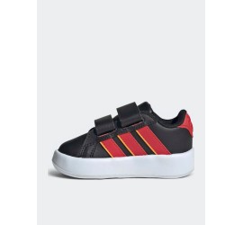 Adidas Grand Court Mickey Παιδικά Sneakers με Σκρατς Μαύρα